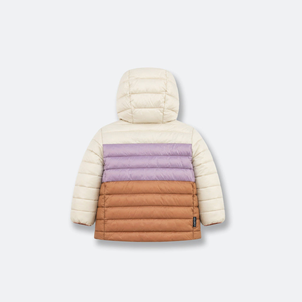 KidORCA Porteau Reversible Waterproof Puffer Jacket - Dusty Rose, additional product photograph 5