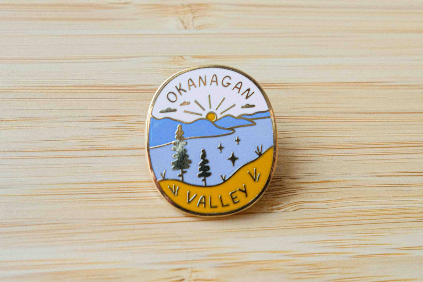 Okanagan Valley - enamel pin ✨