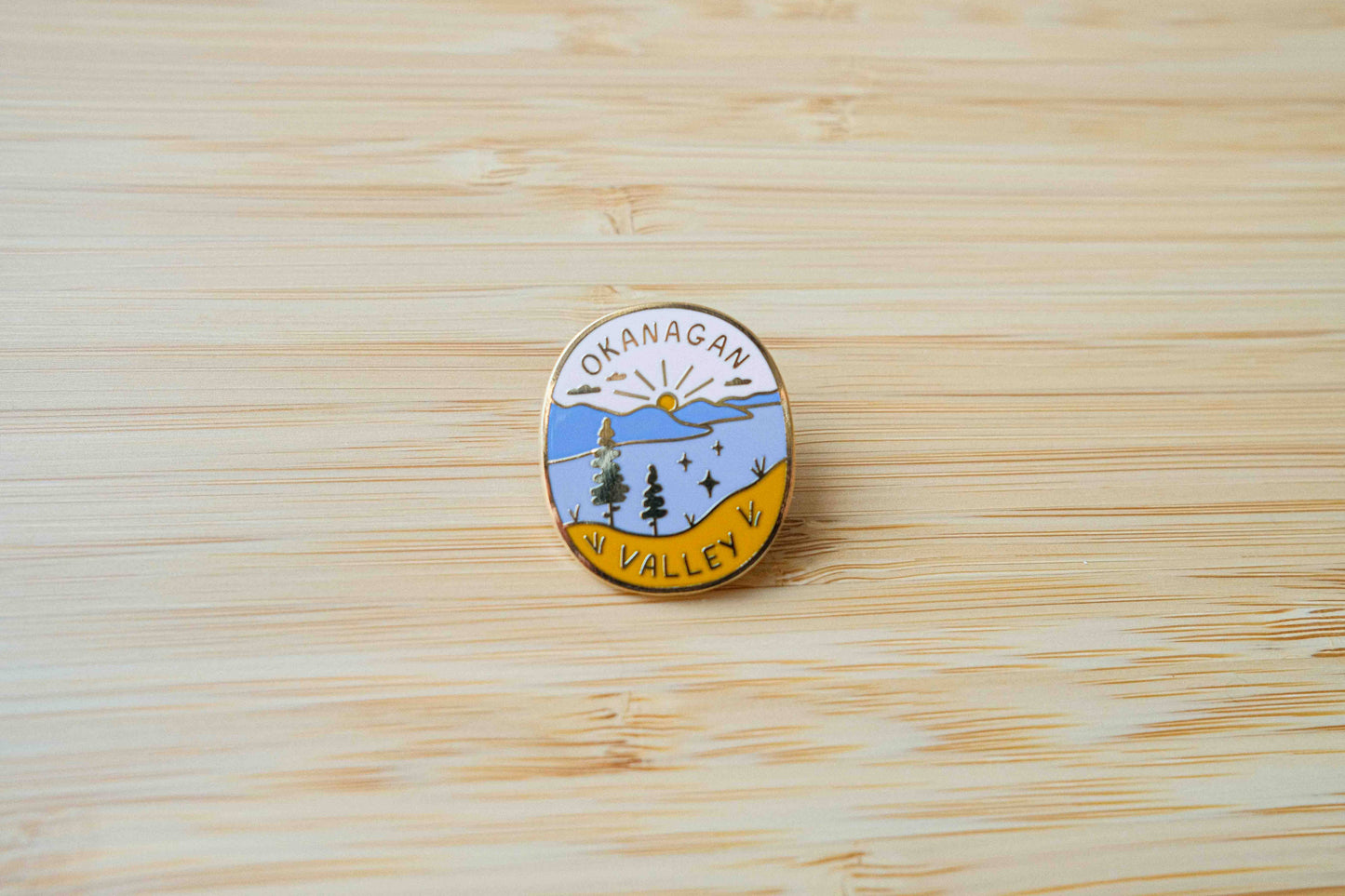 Okanagan Valley - enamel pin ✨