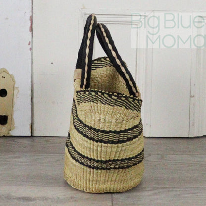 Big Blue Moma U Shopper Small - Natural Palette