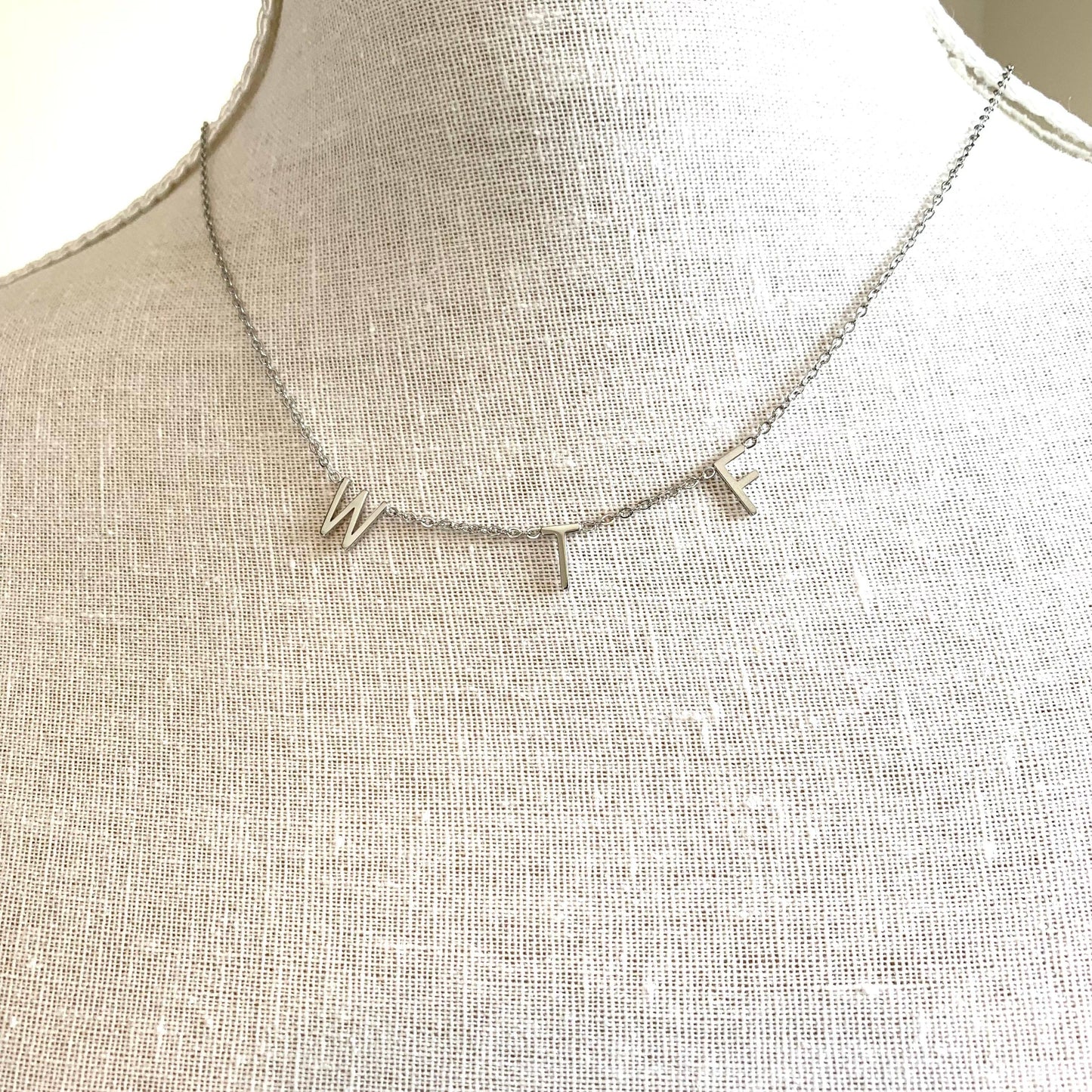 Royce and Oak WTF Necklace - Gold