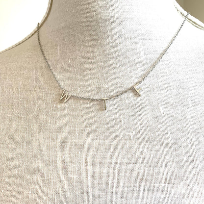 Royce and Oak WTF Necklace - Gold