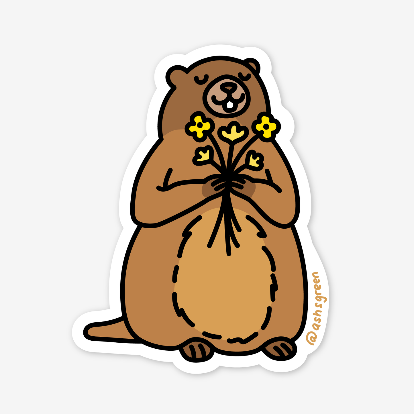Marmot - 3" vinyl sticker