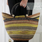 Big Blue Moma U Shopper Large - Traditional Palette