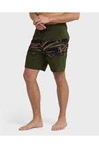 Billabong Tribong Pro 19" Boardshorts in Dark Military, side view