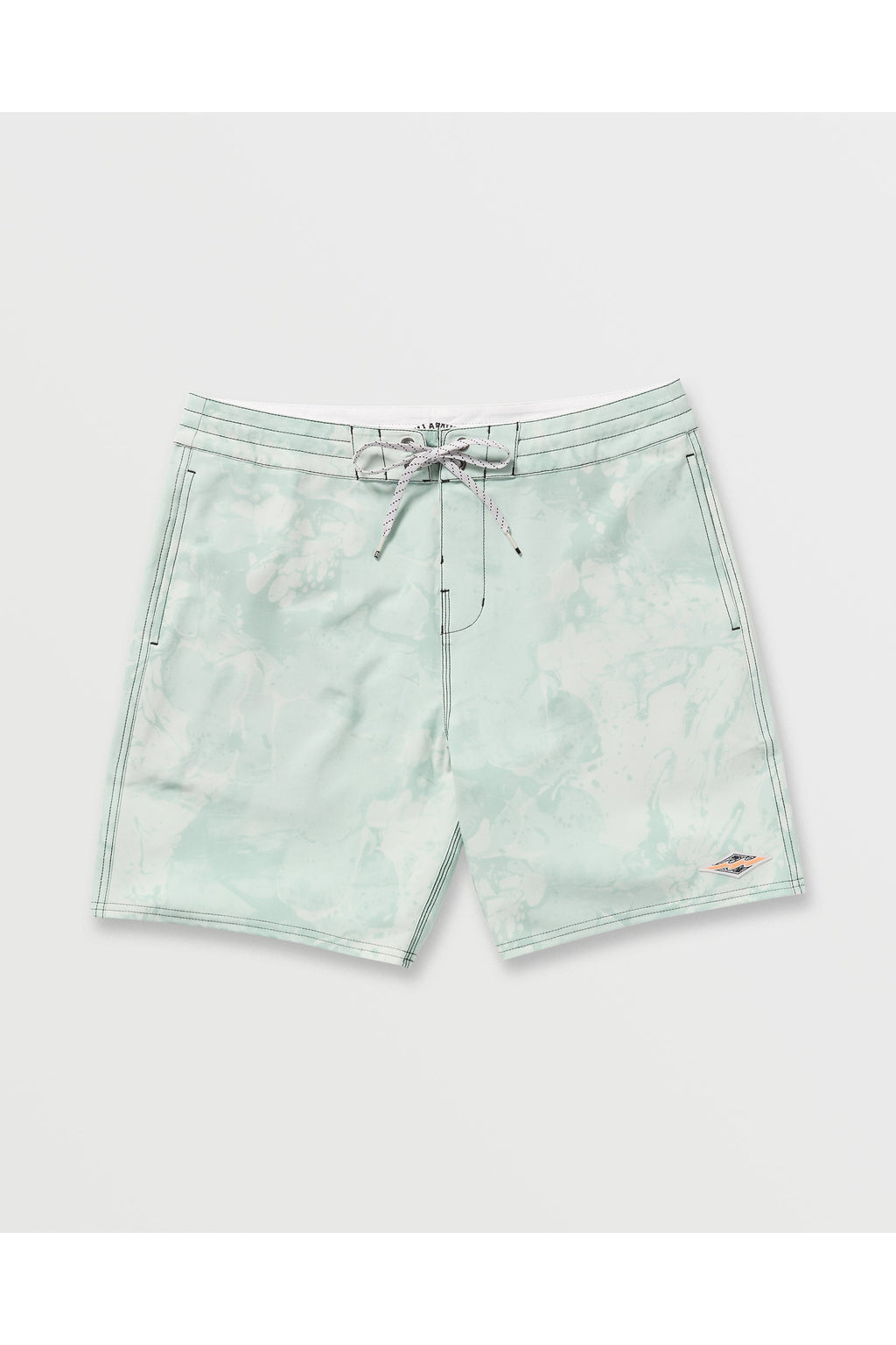 Billabong Every Other Day Lo Tide 18" Boardshorts in Seafoam, front flat view