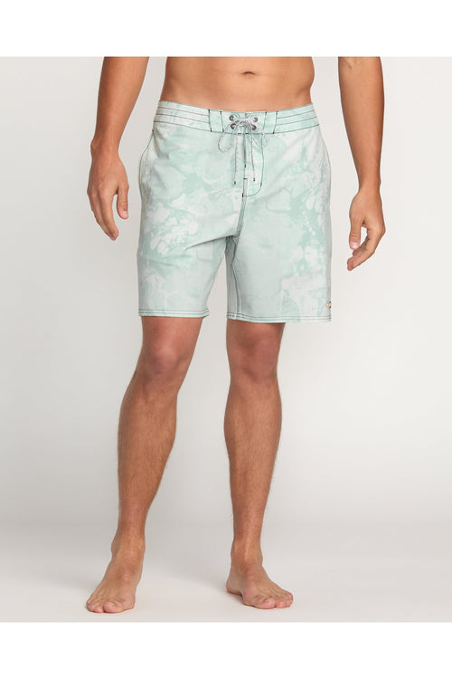 Billabong Every Other Day Lo Tide 18" Boardshorts in Seafoam, front view