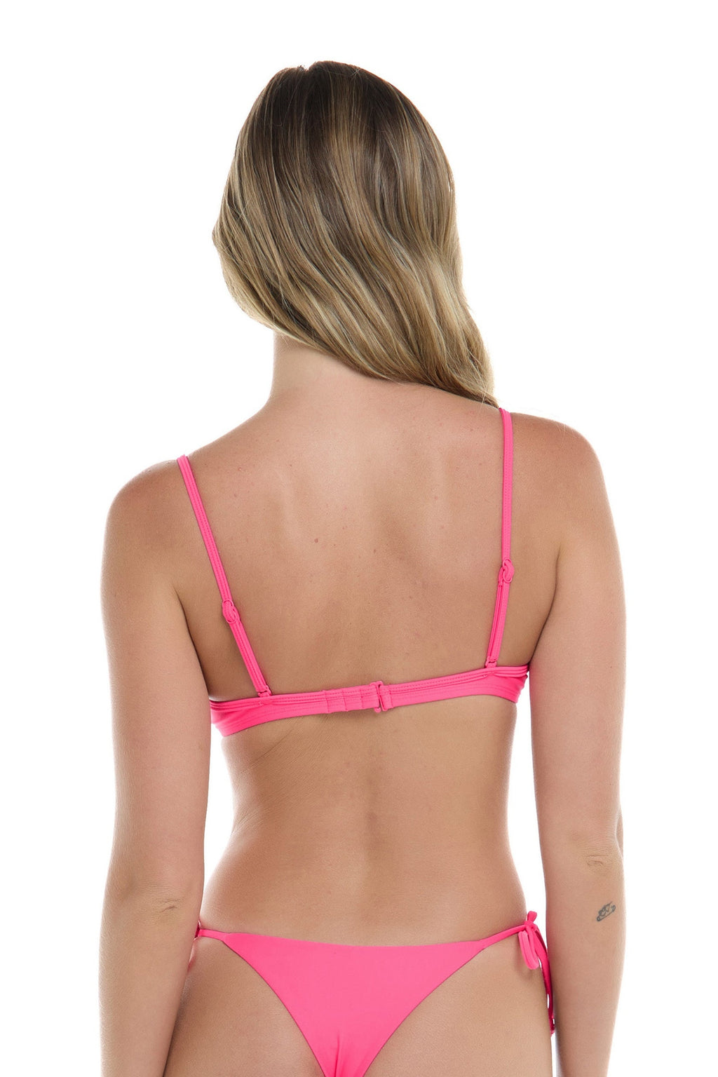 Body Glove Smoothies Greta bikini top in Bubble Gum, alternate view