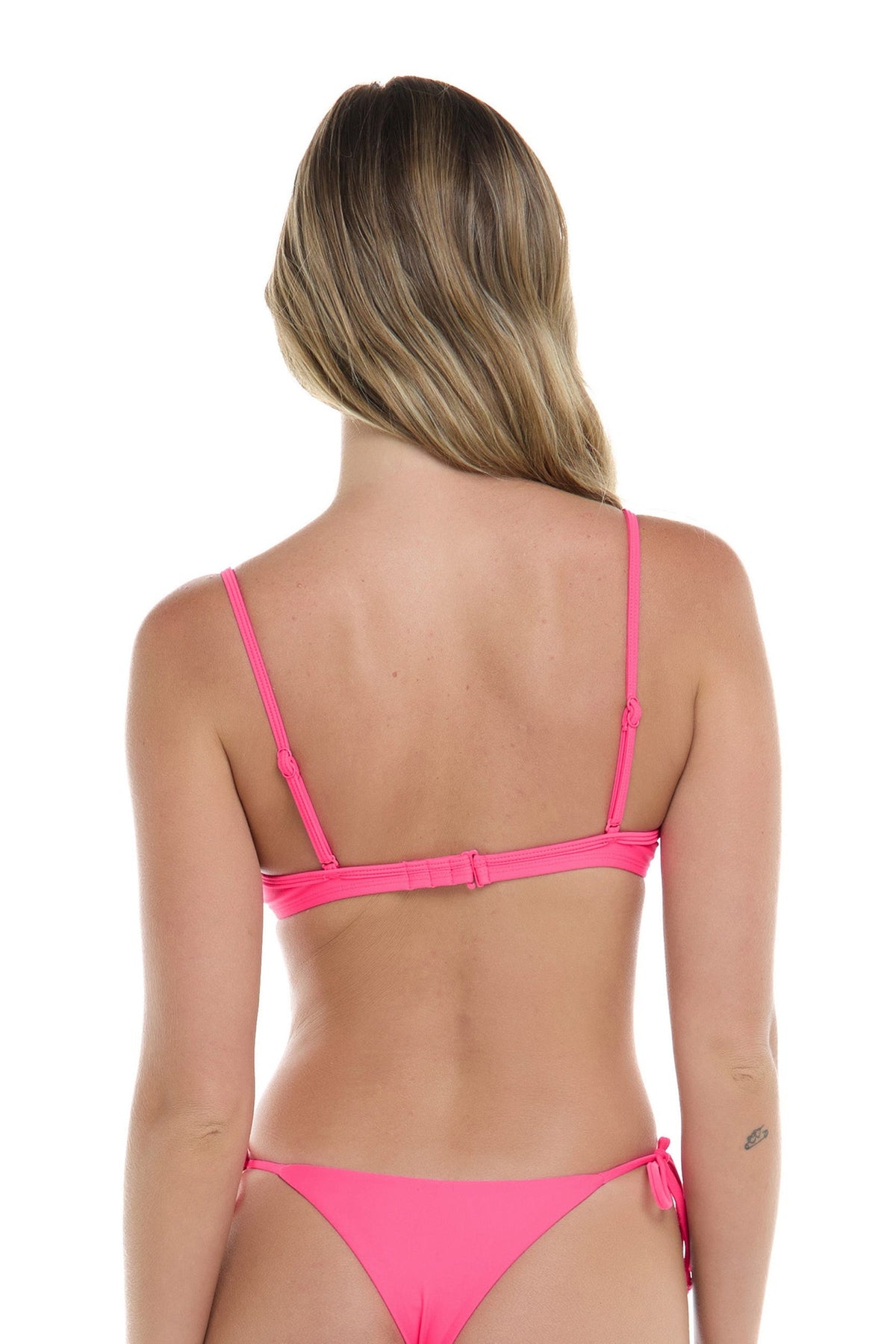 Body Glove Smoothies Greta bikini top in Bubble Gum, alternate view
