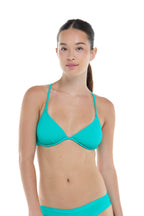 Body Glove Ibiza Patsy bikini top in Fairy, front view