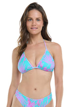Body Glove Azores Dita bikini top in Sea Mist, alternate view