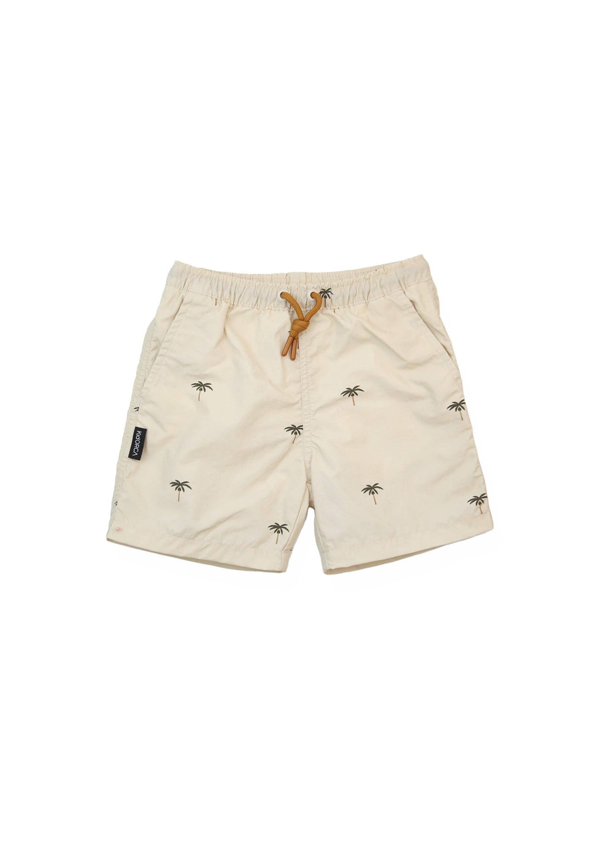 KidORCA Palm Almond Kids Swim Trunks, additional product photograph 3