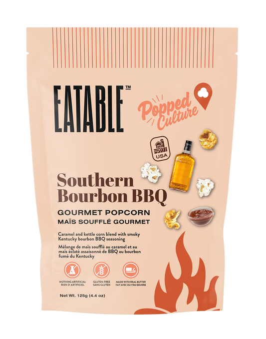 EATABLE Popped Culture - Southern Bourbon BBQ Popcorn