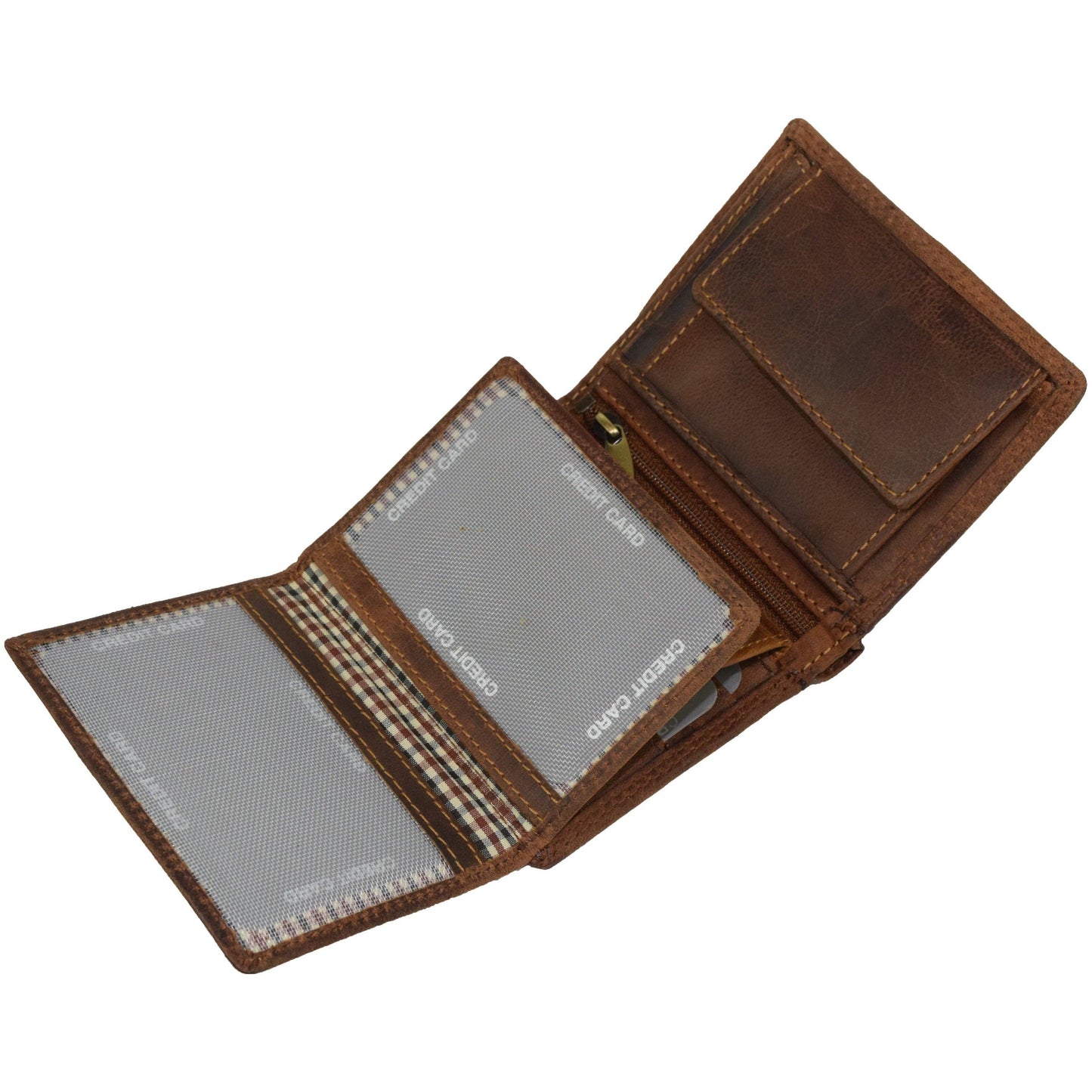 Greenwood Tyler Leather Wallet - Brown