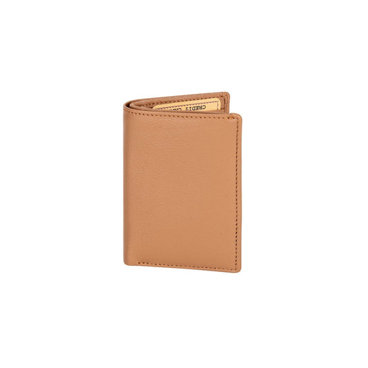 Greenwood Leather Pocket Card Holder Jamaica - Tan