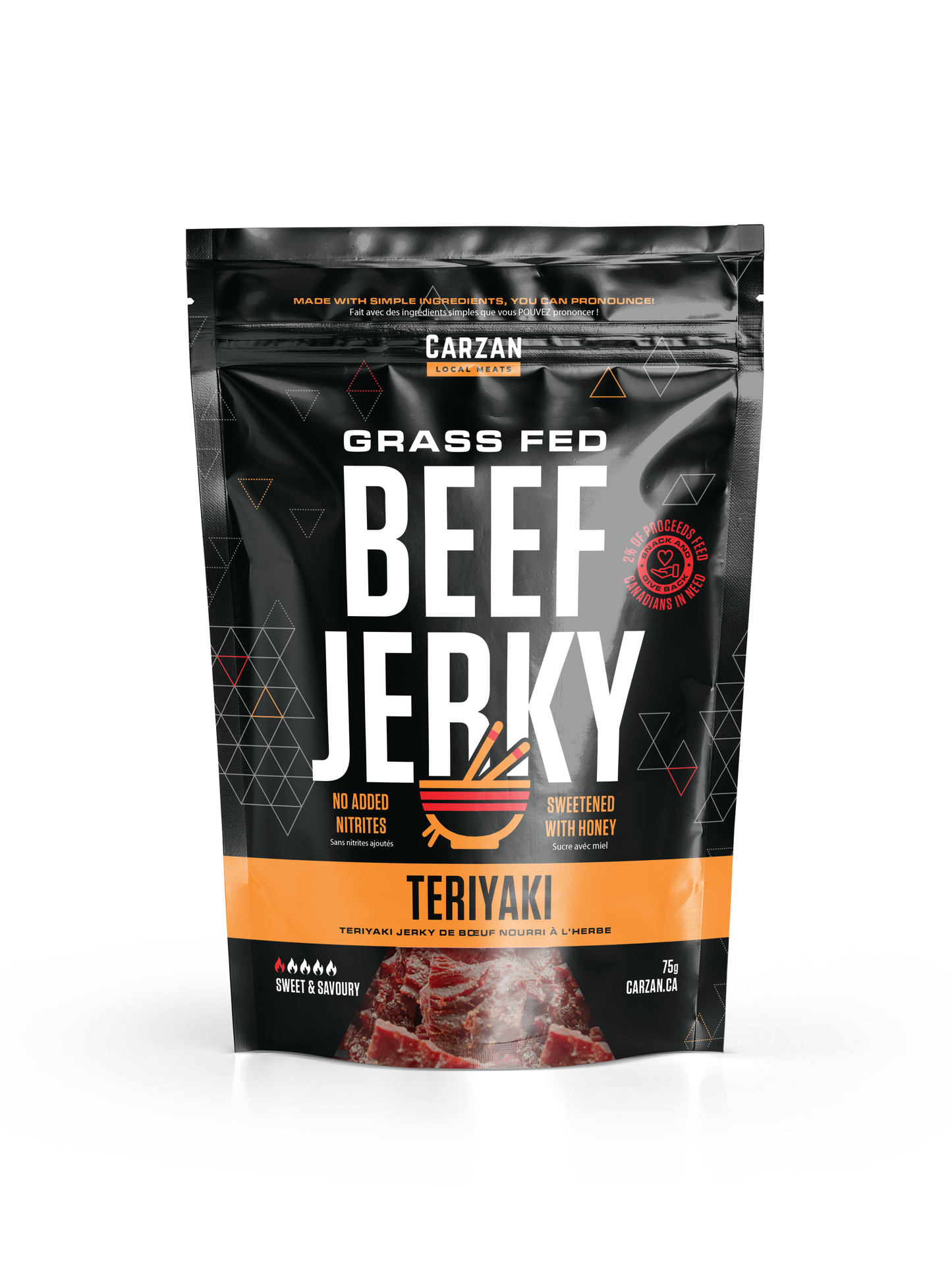 Carzan Teriyaki Beef Jerky