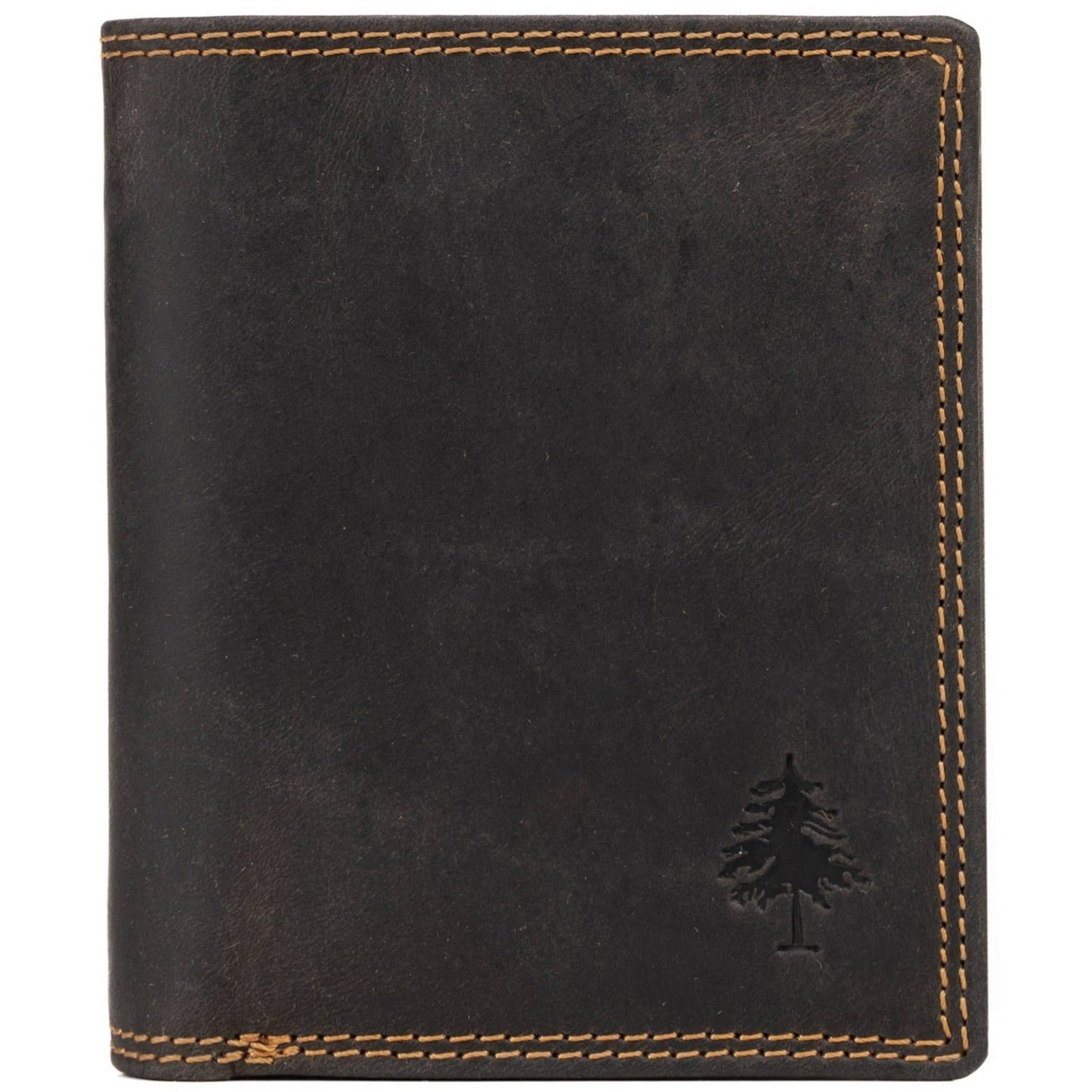 Greenwood Tyler Leather Wallet - Brown