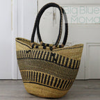 Big Blue Moma Shoulder Shopper - Natural Palette