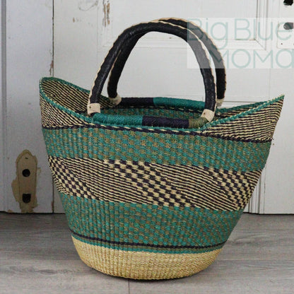 Big Blue Moma U Shopper Large - Traditional Palette