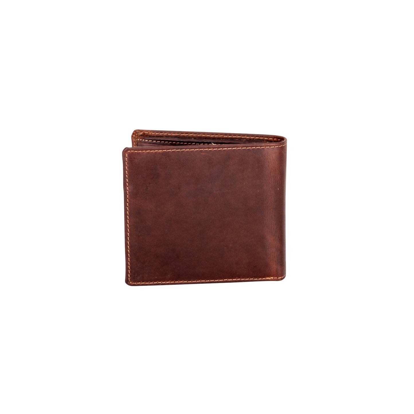 Greenwood Mason RFID Leather Wallet with Coin Pocket - Sandal