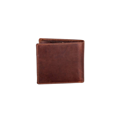 Greenwood Mason RFID Leather Wallet with Coin Pocket - Sandal