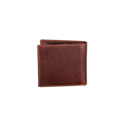 Greenwood Mason RFID Leather Wallet with Coin Pocket - Sandal