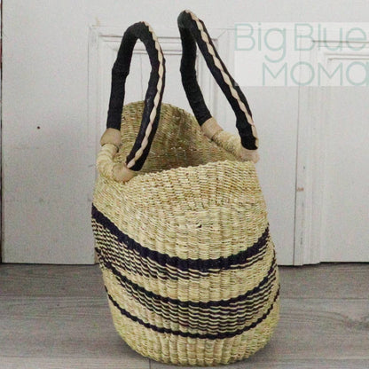 Big Blue Moma U Shopper Small - Natural Palette