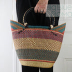 Big Blue Moma U Shopper Large - Traditional Palette