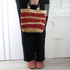 Big Blue Moma Special Net - Small: Natural & Red