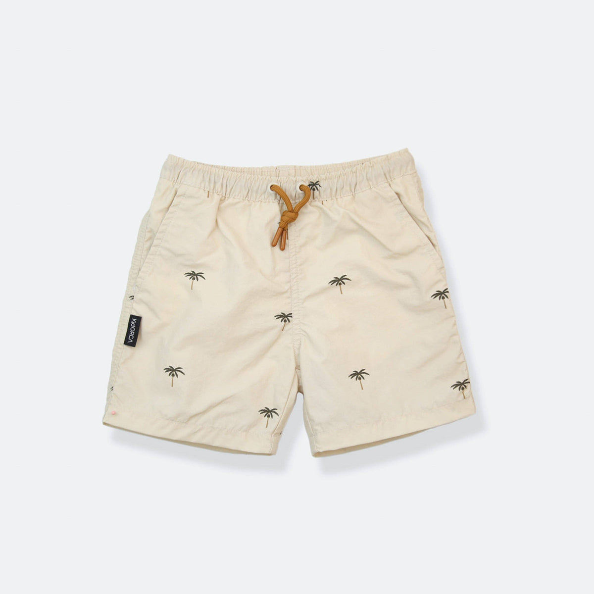 KidORCA Palm Almond Kids Swim Trunks, additional product photograph 2