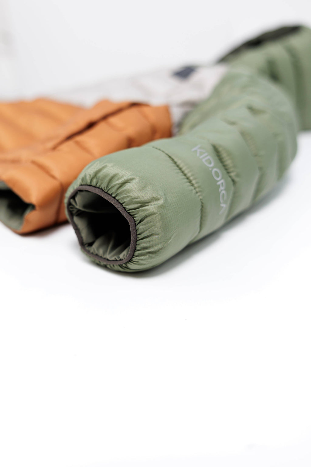 KidORCA Porteau Reversible Waterproof Puffer Jacket - Dusty Olive, additional product photograph 10