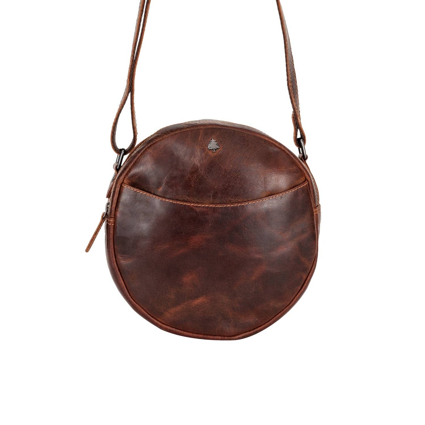 Greenwood Leather Sandy Shoulder Bag - Brown