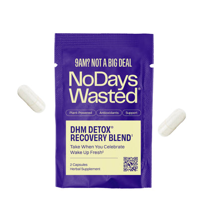DHM Detox Recovery Blend 2 Capsule Pack Herbal Supplement