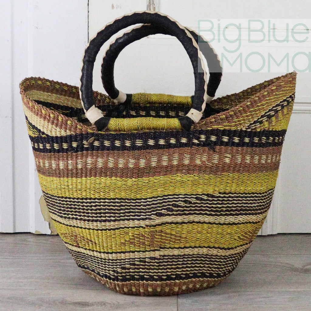 Big Blue Moma U Shopper Large - Traditional Palette