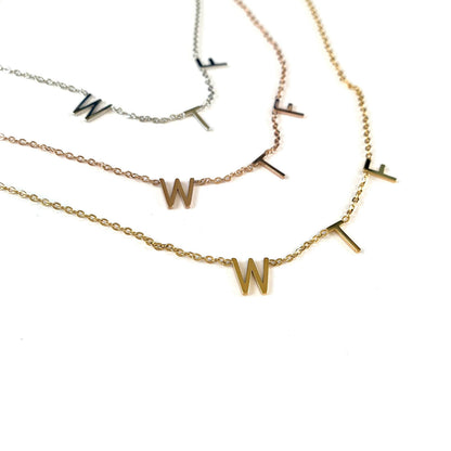 Royce and Oak WTF Necklace - Gold