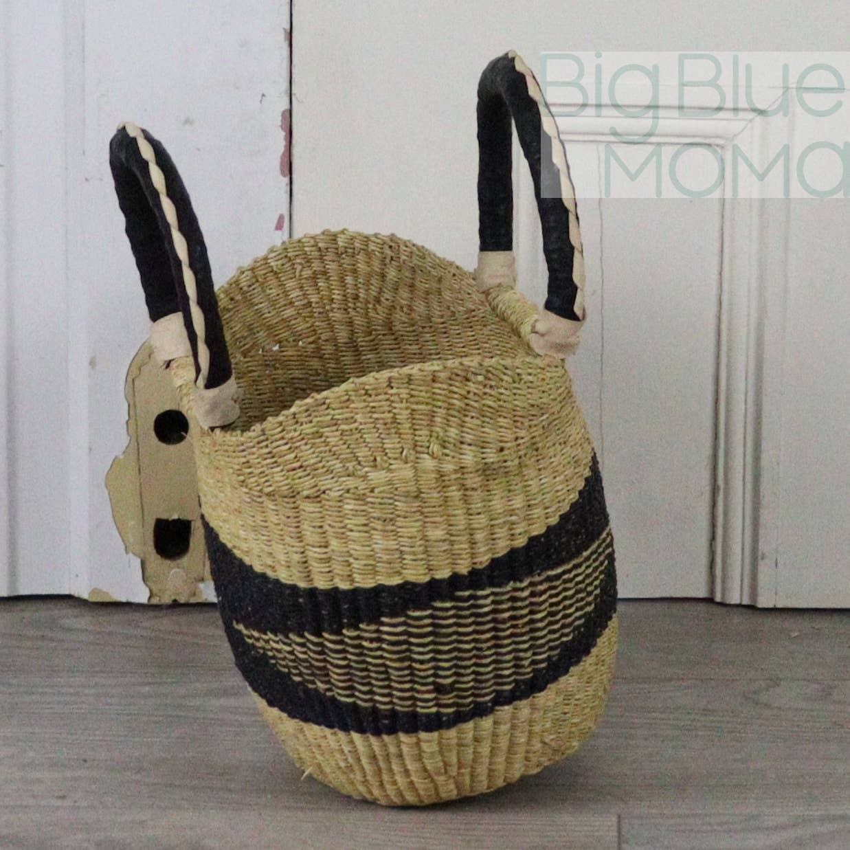 Big Blue Moma U Shopper Small - Natural Palette