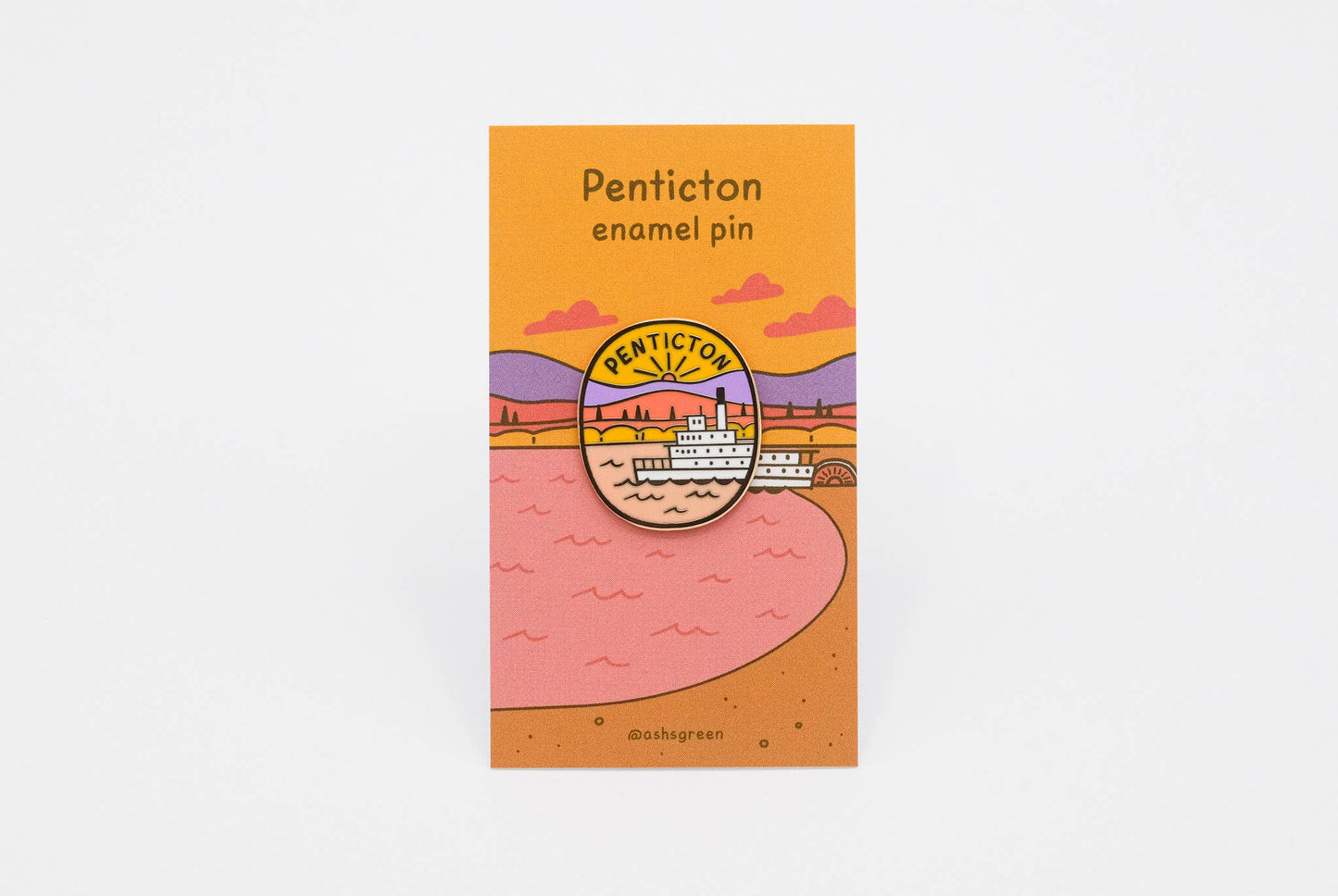 Penticton - enamel pin ✨