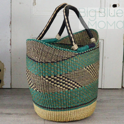 Big Blue Moma U Shopper Large - Traditional Palette