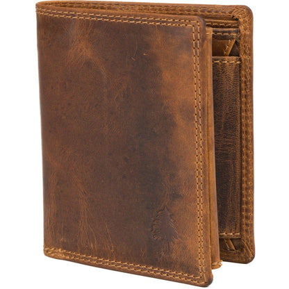 Greenwood Tyler Leather Wallet - Brown