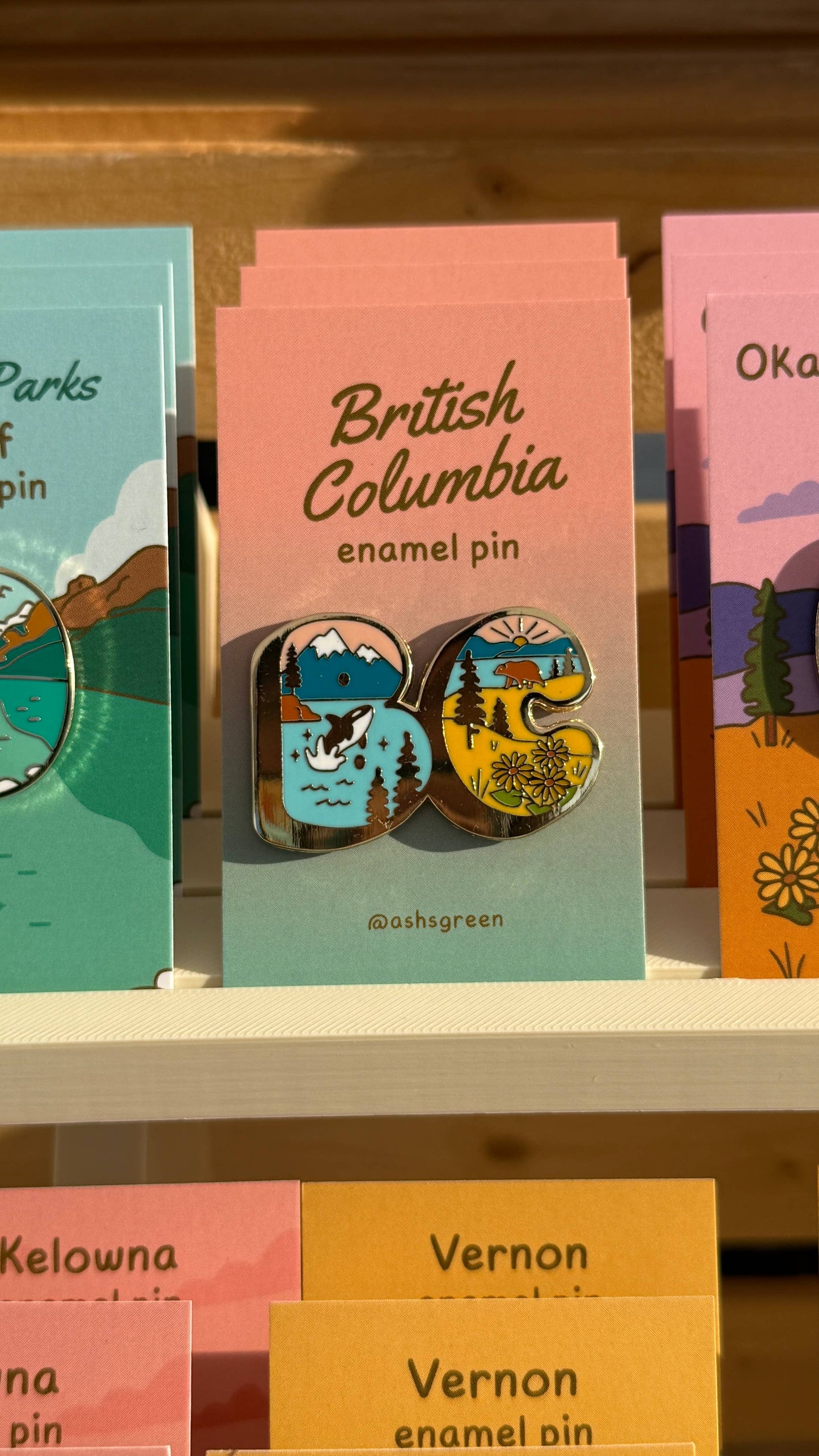 British Columbia - BC Enamel Pin ✨