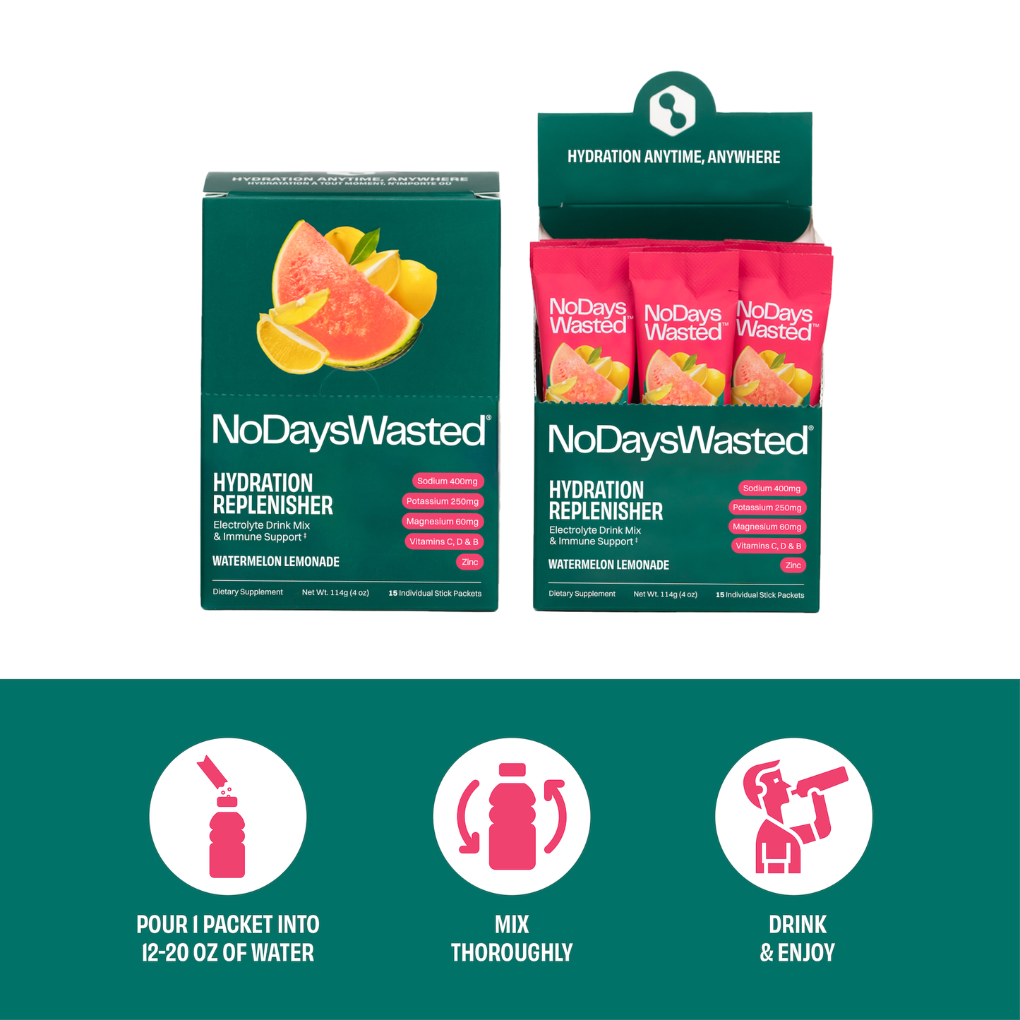 Hydration Replenisher - Watermelon Lemonade