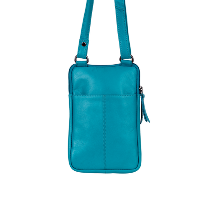 Greenwood Oslo Compact Crossbody : Turquoise