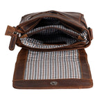 Henry Unisex Mini-Messenger Bag: Sandal