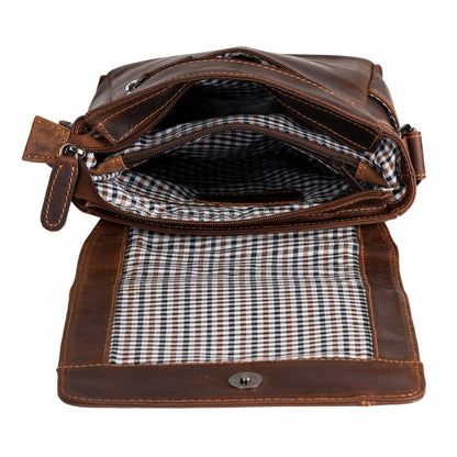 Henry Unisex Mini-Messenger Bag: Sandal