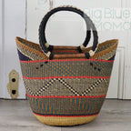 Big Blue Moma U Shopper Large - Traditional Palette