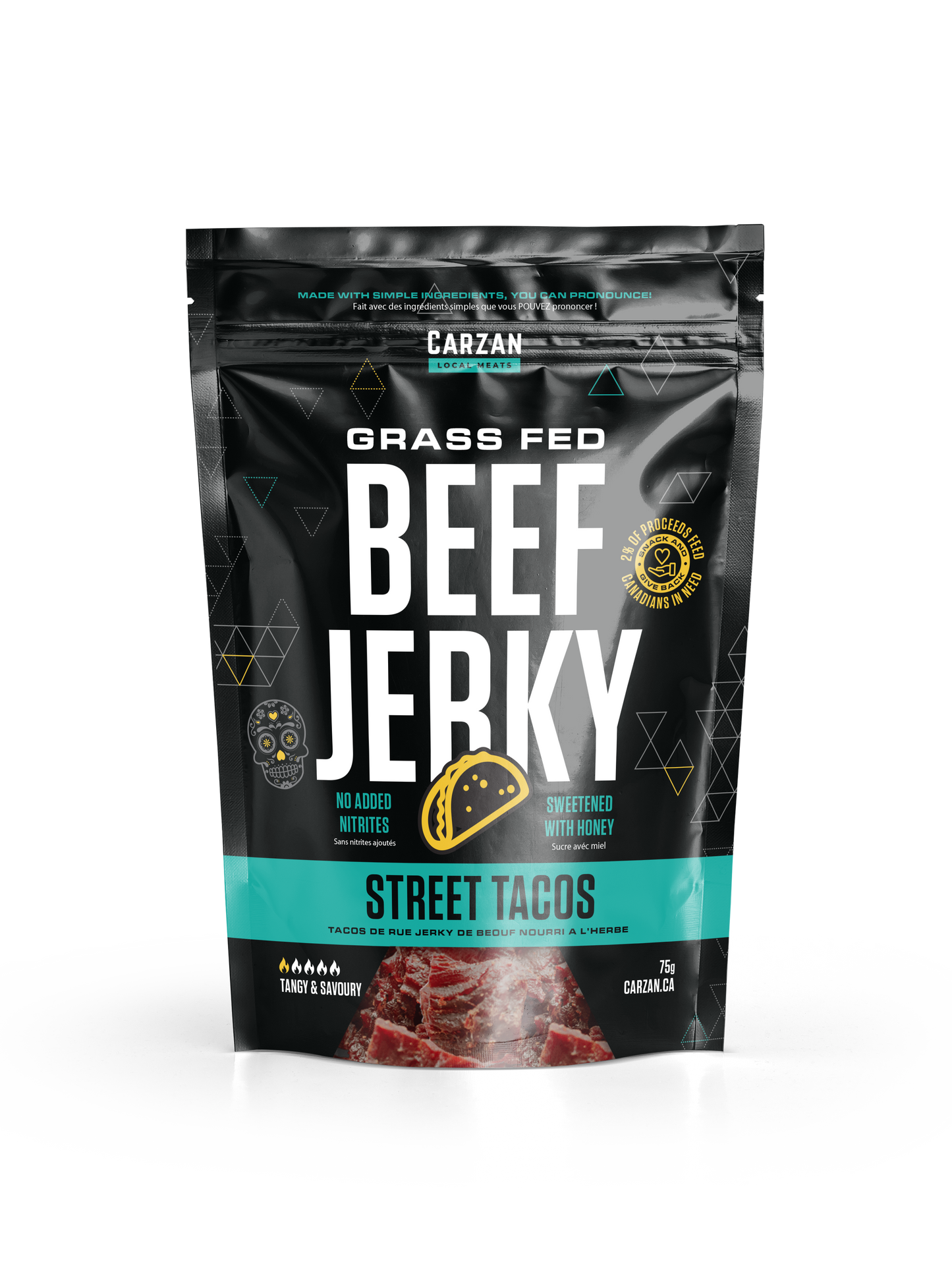 Carzan Street Taco Beef Jerky