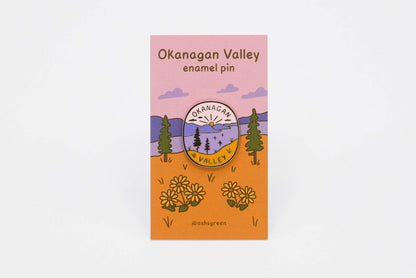 Okanagan Valley - enamel pin ✨