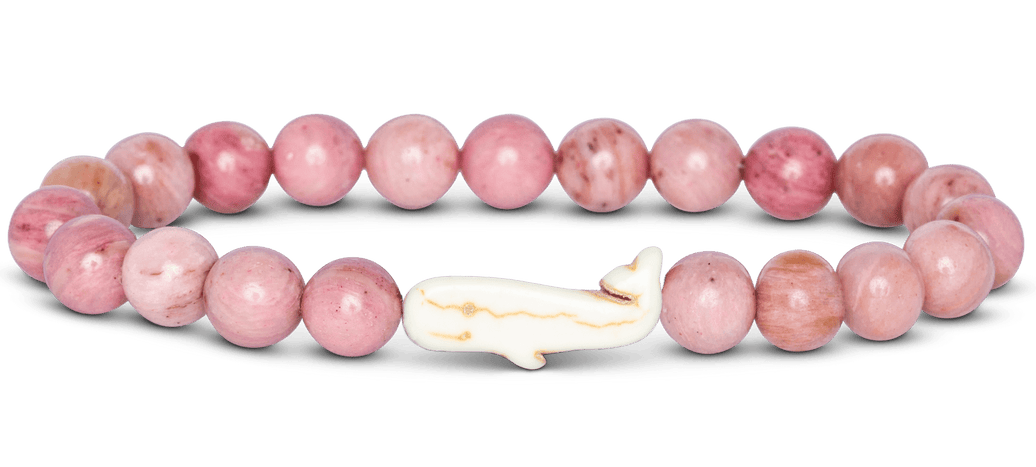 Fahlo The Wayfare Whale Tracking Bracelet in Pink Sands