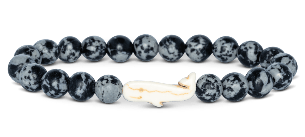 Fahlo The Wayfare Whale Tracking Bracelet in Ocelli Stone