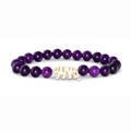 Fahlo The Prowl tiger tracking bracelet in Royal Purple